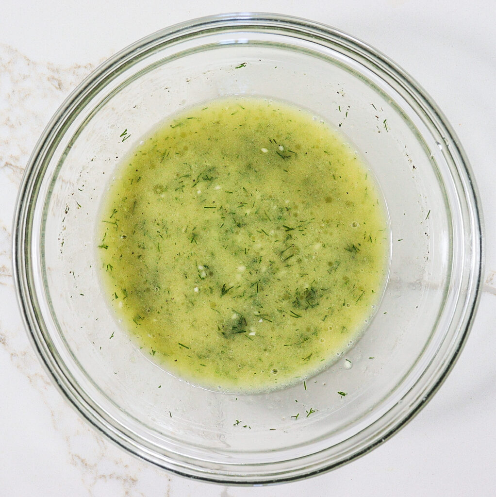 honey dill vinaigrette