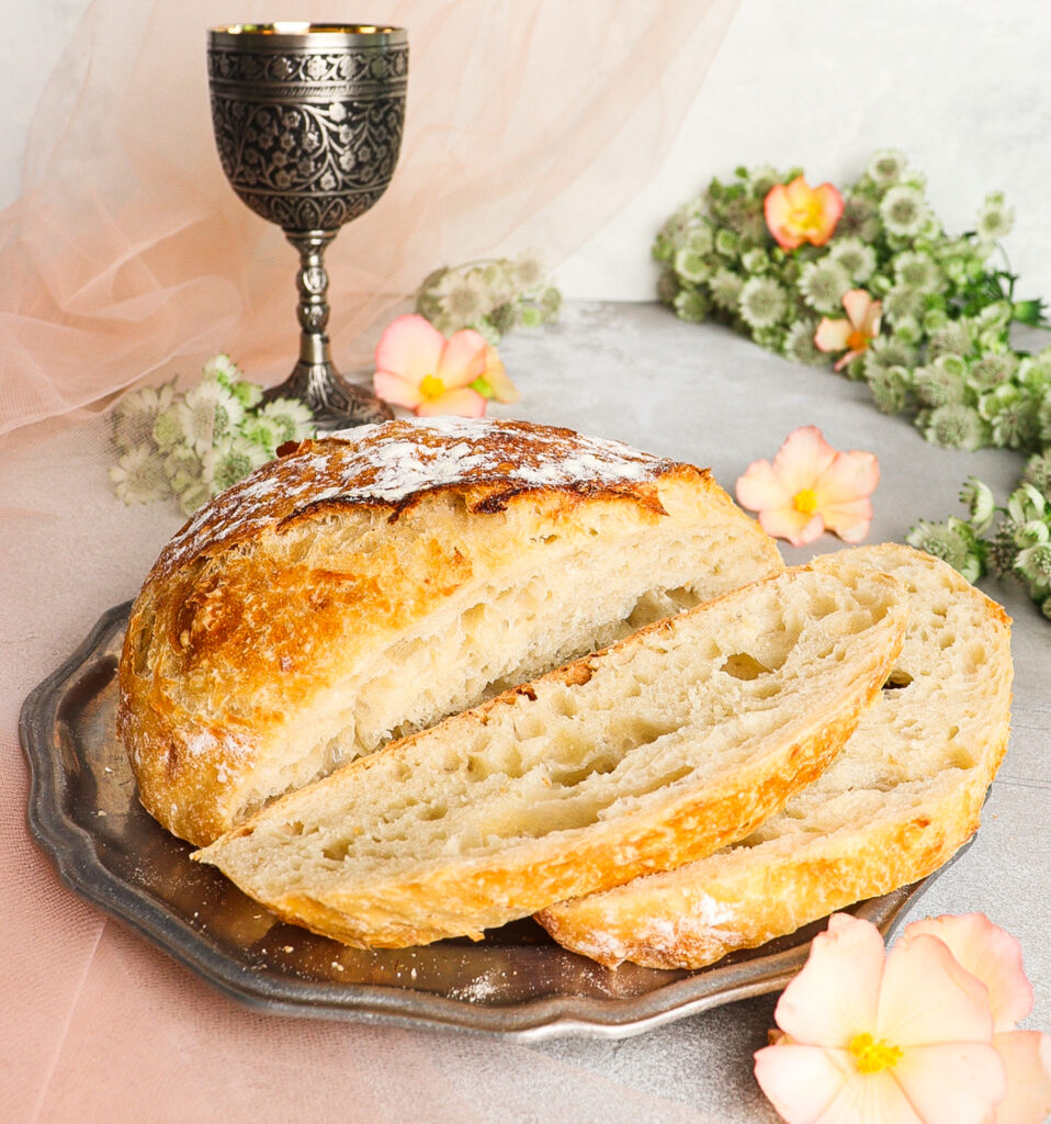 peasant bread recipe, medieval bread recipe, medieval themed dinner