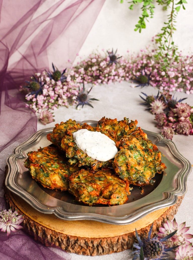 Crispy Herb Fritters