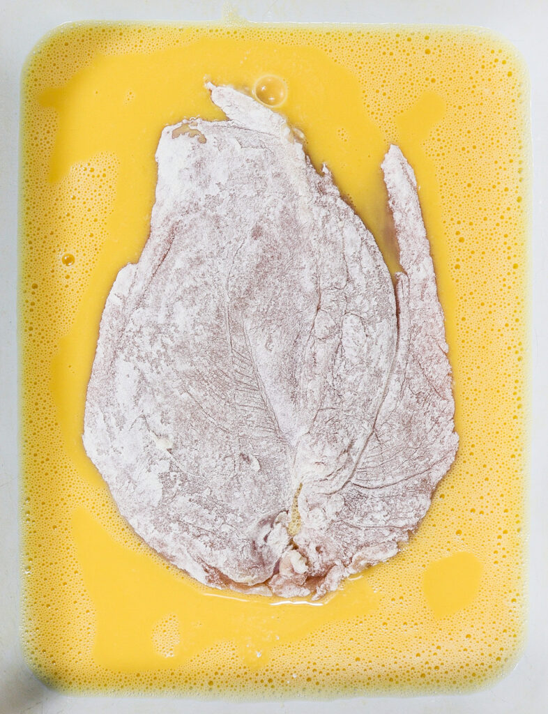 chicken milanese with caesar salad, how to bread chicken with panko