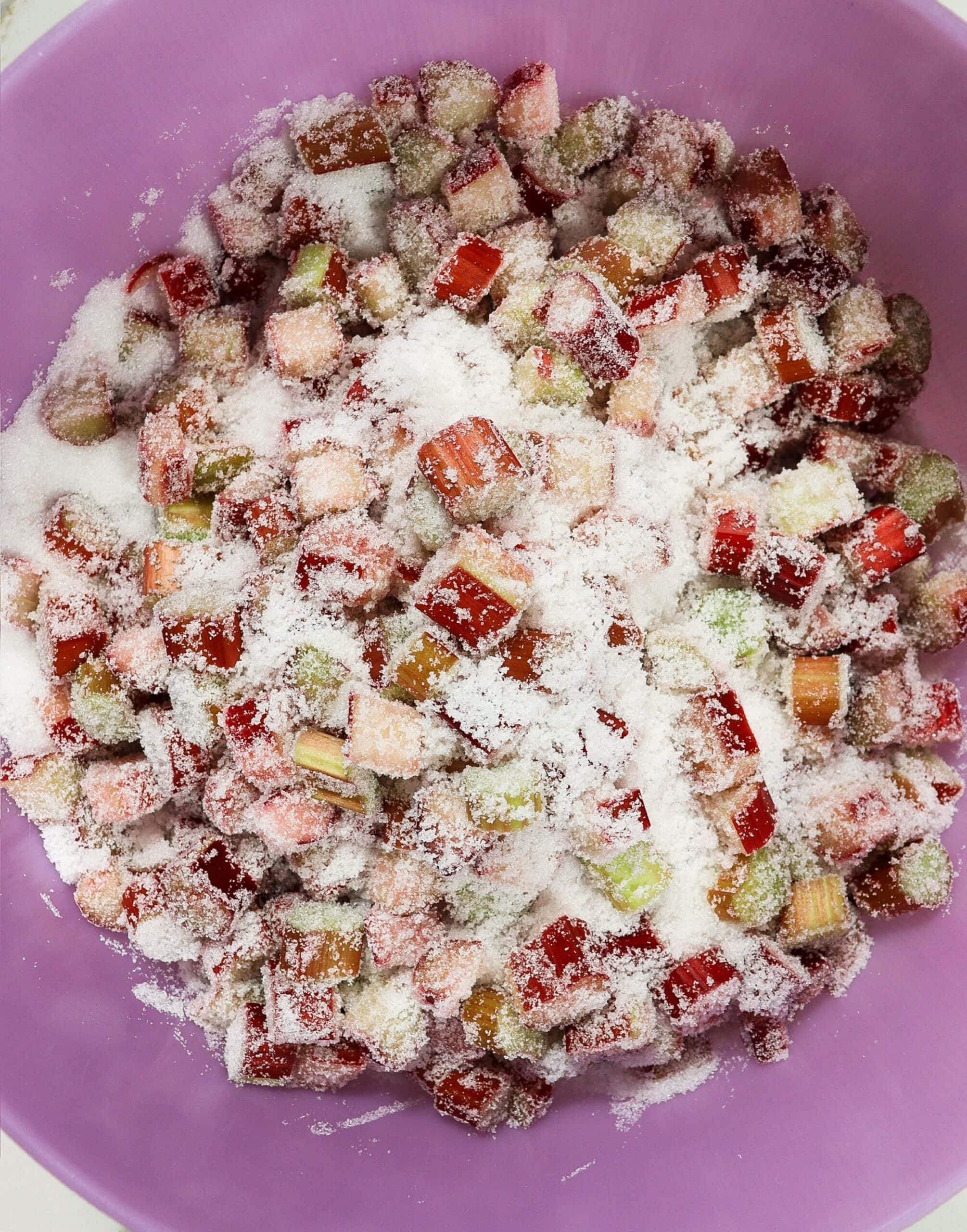 spiced rhubarb jam, homemade rubarb jam
