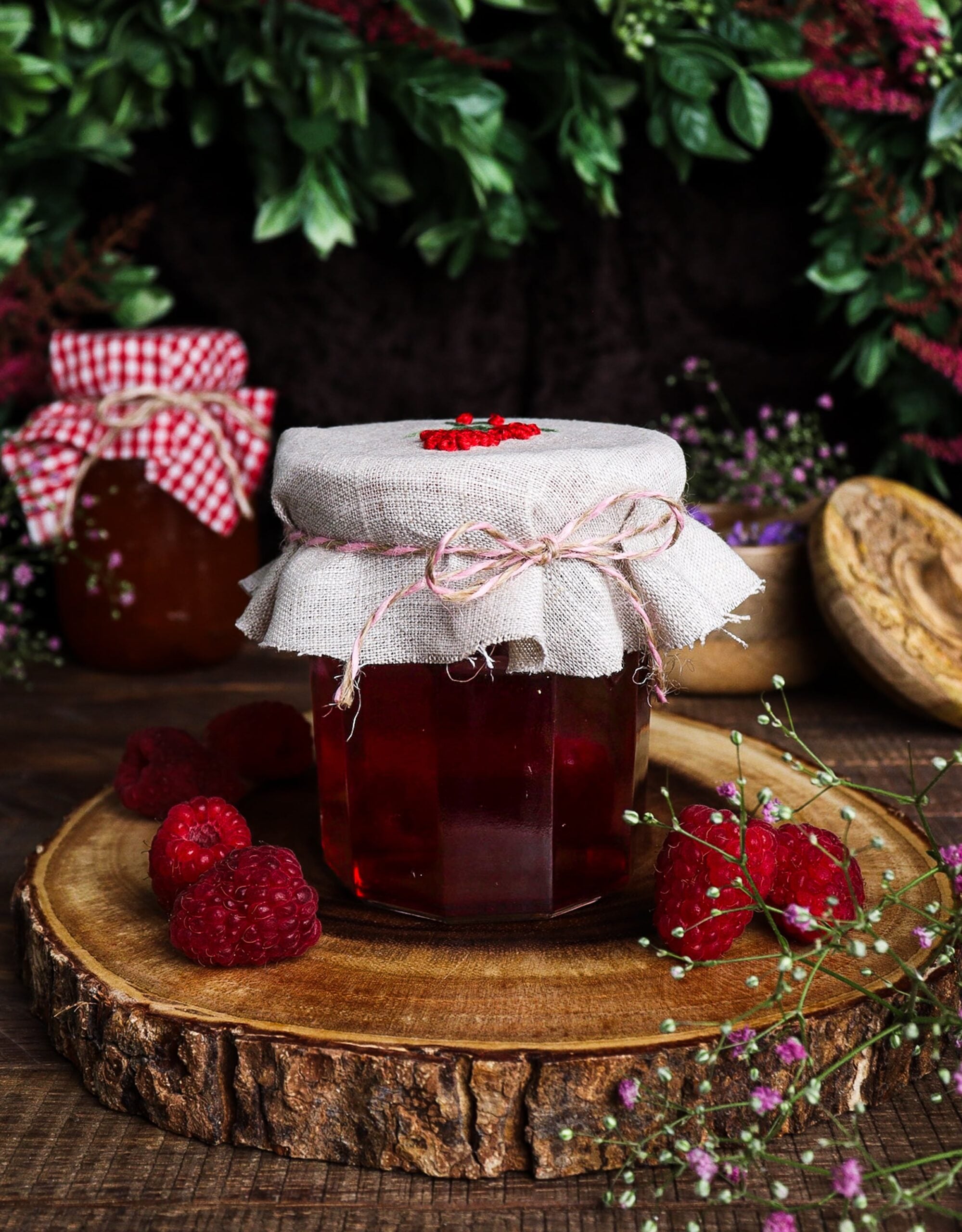 Raspberry Lavender Jelly