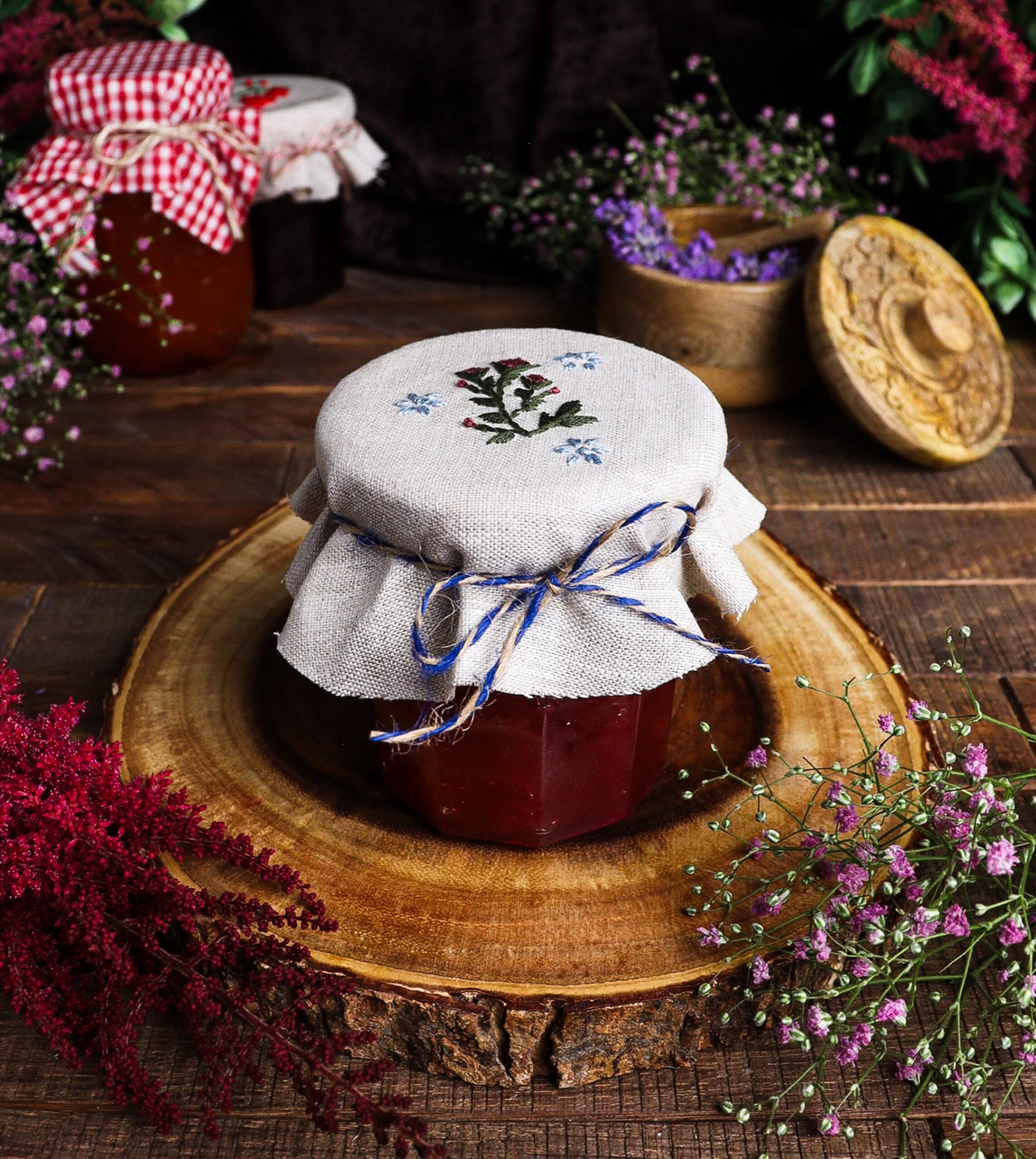 Spiced Rhubarb Jam