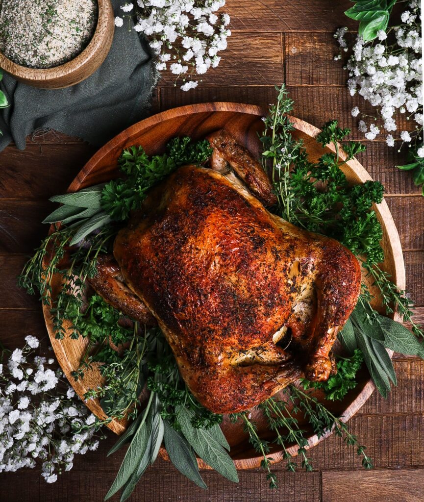 dry brine chicken, hobbit dinner