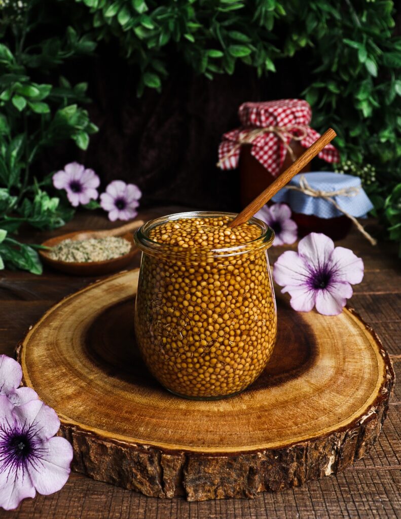 pickled mustard seeds
