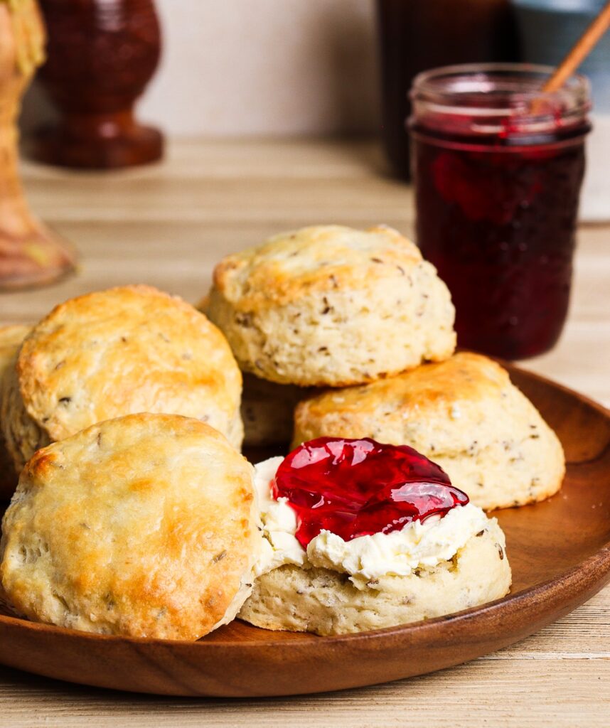 hobbit seed cake, seed scones, easy to make scone recipe