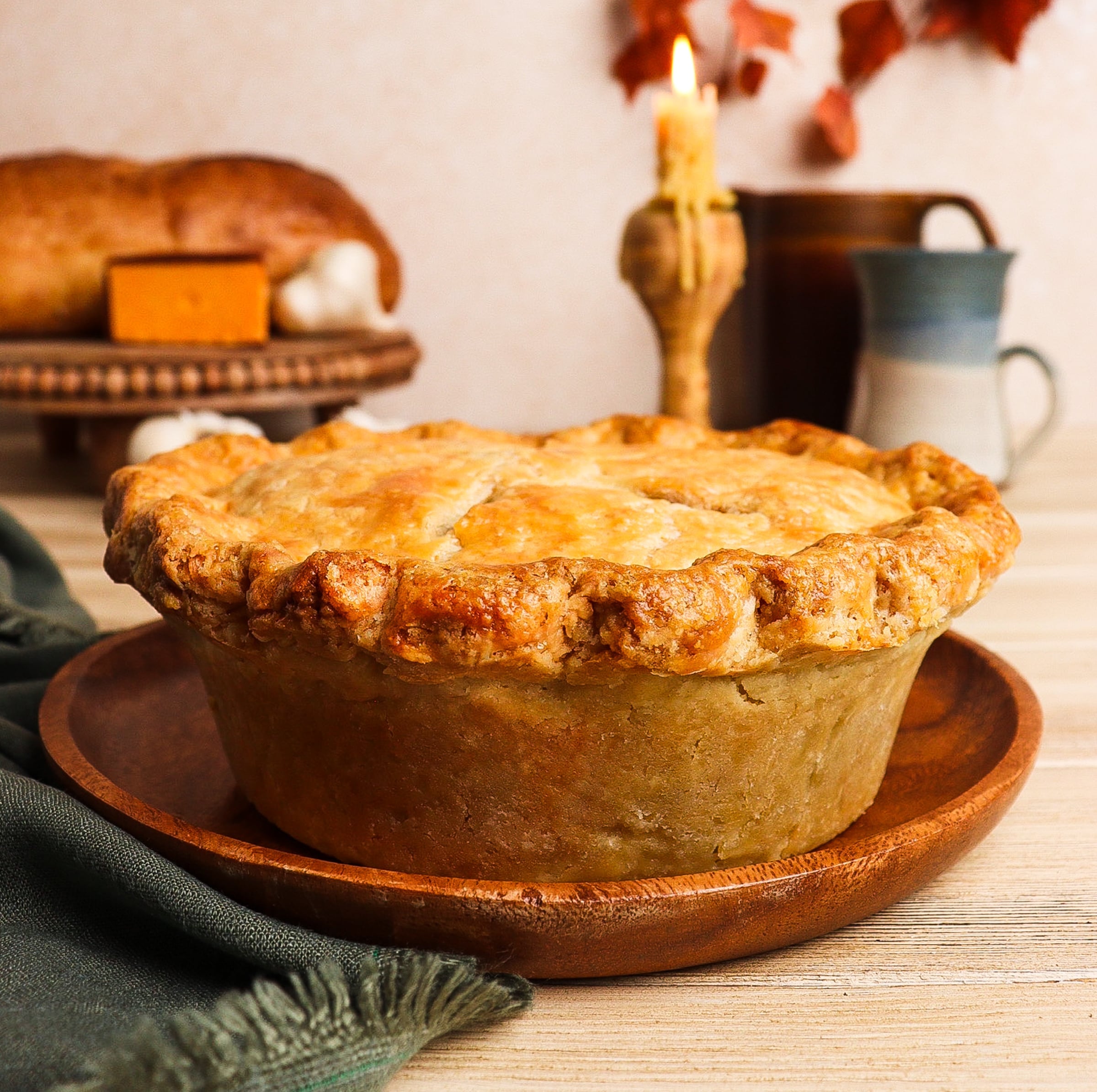 Pork Leek and Potato Pie