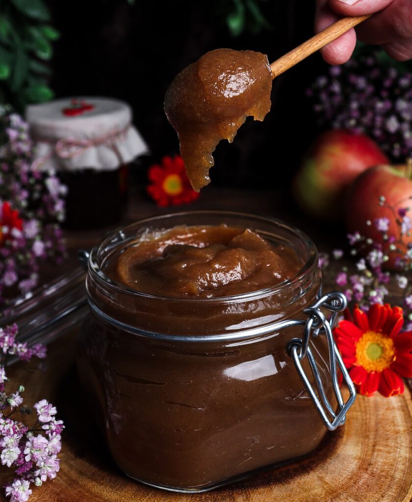 spiced apple butter, hobbit pantry