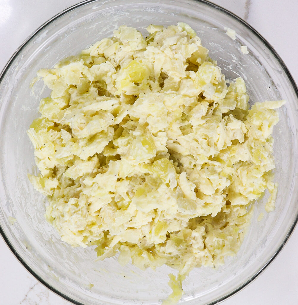 cheese onion and potato hand pie, potato hand pies