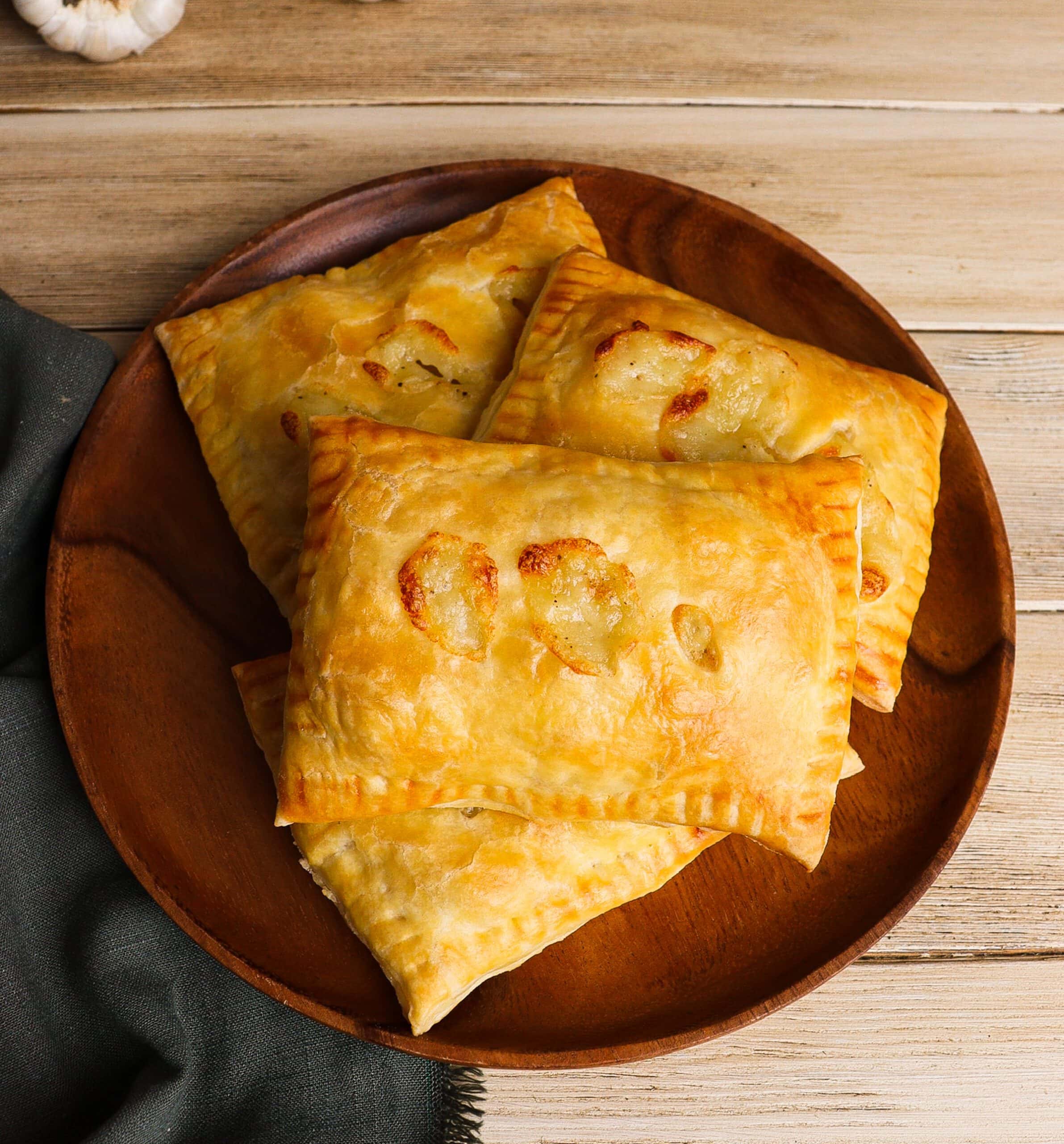 cheese onion and potato hand pie, potato hand pies, hobbit pantry