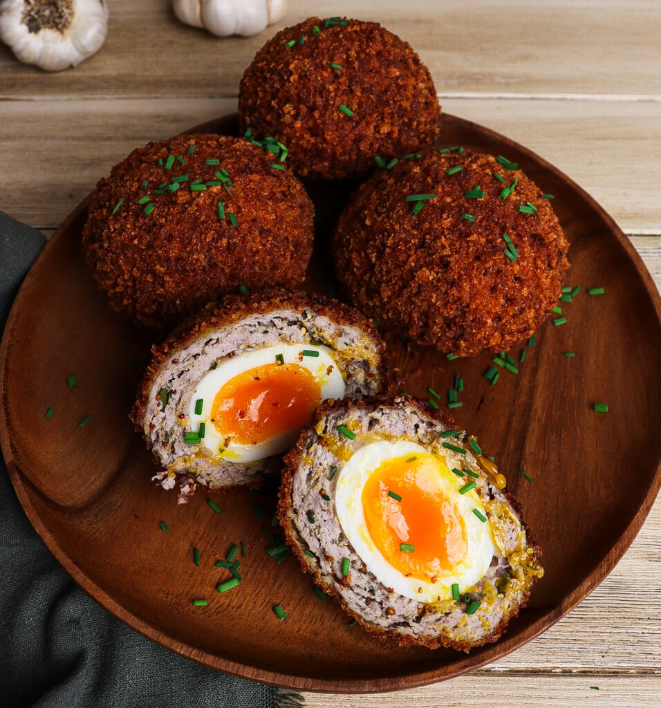 recipe for scotch eggs, an unexpected party the hobbits, hobbit food