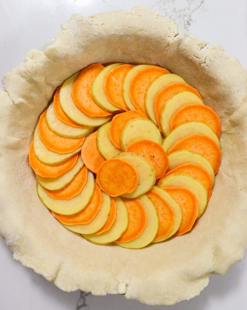 savory sweet potato pie, potato pie recipe