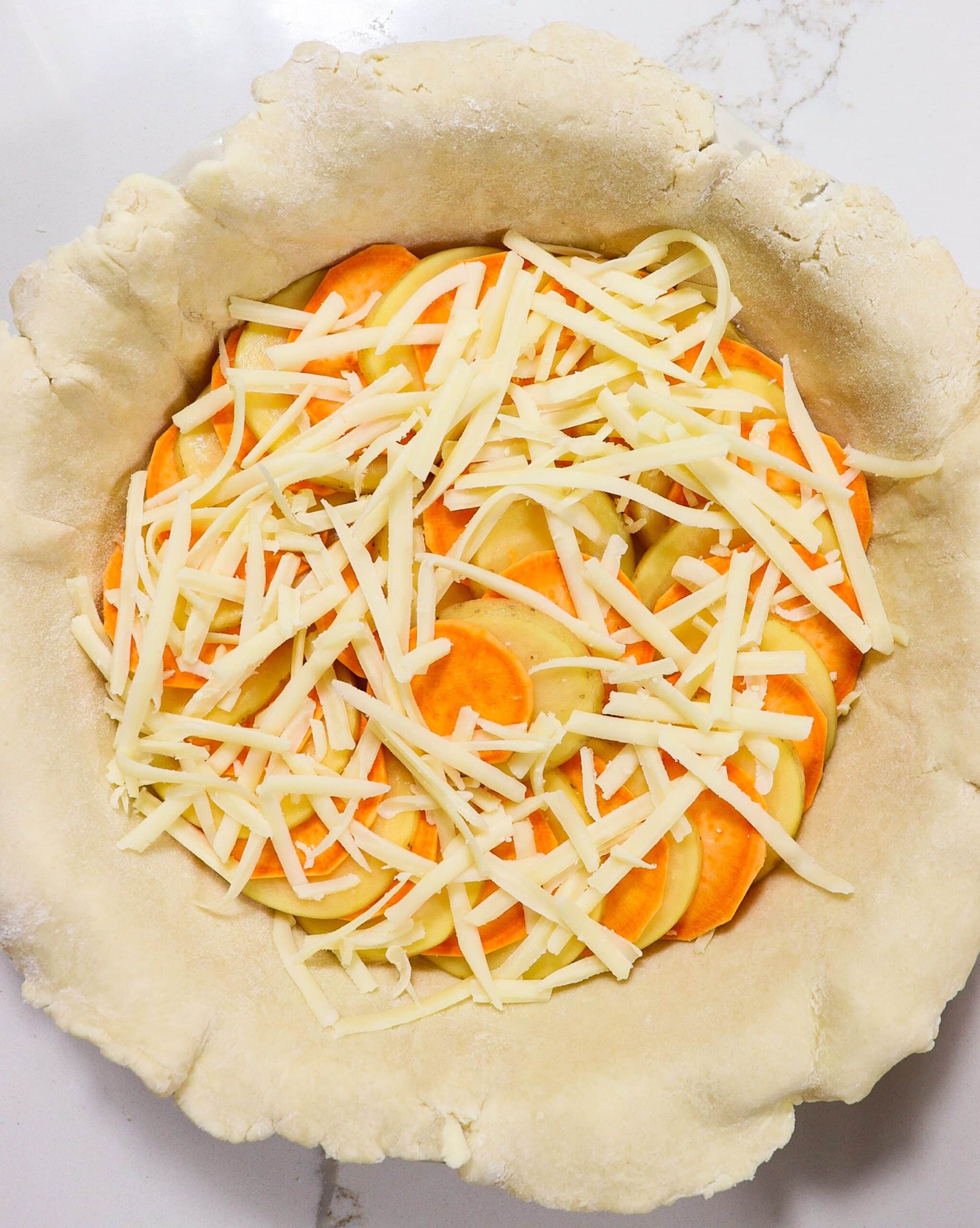sweet potato and sage pie, savory sweet potato pie