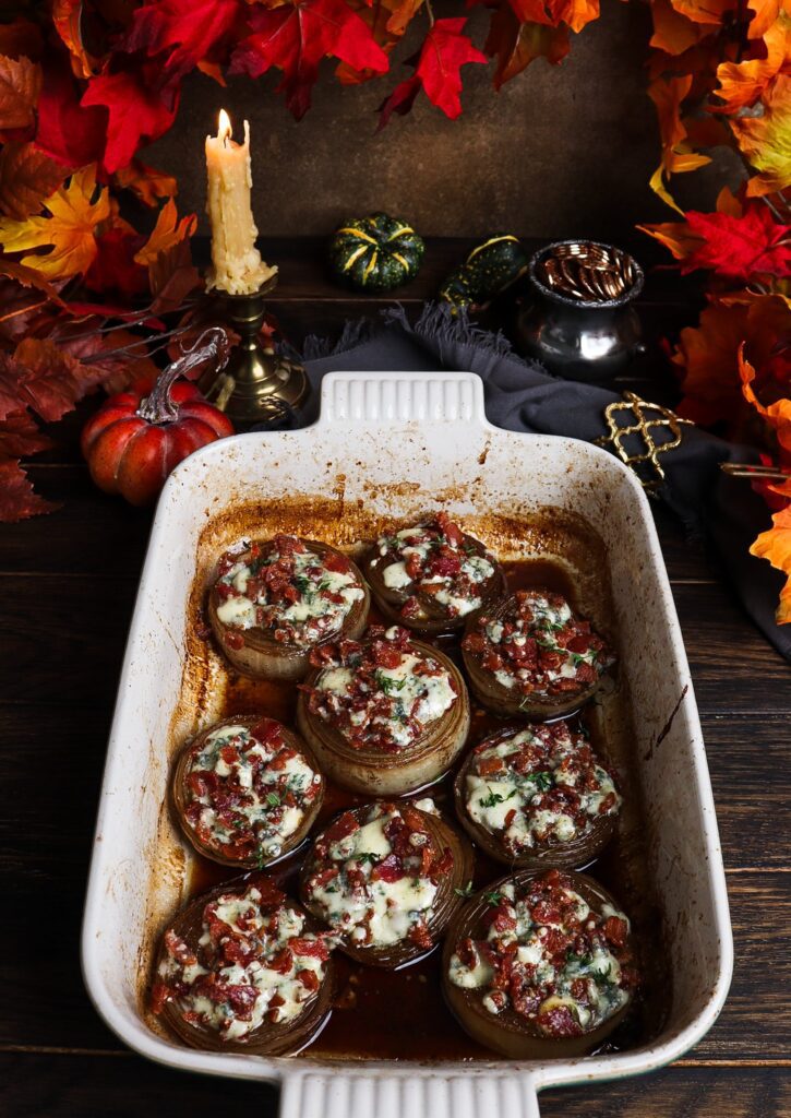 whisky glazed onions, onions with bacon, dwarven recipes