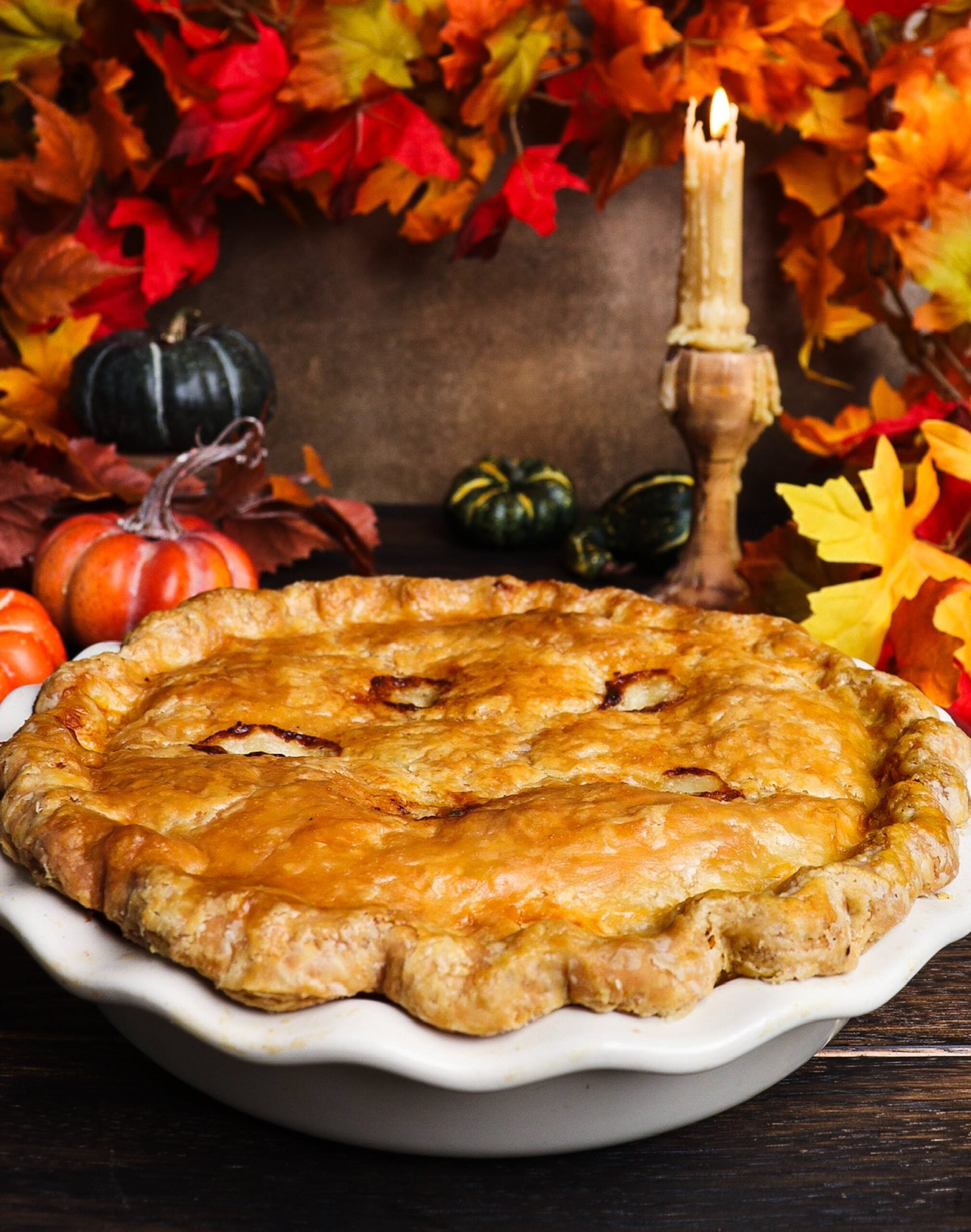 Sweet Potato and Sage Pie