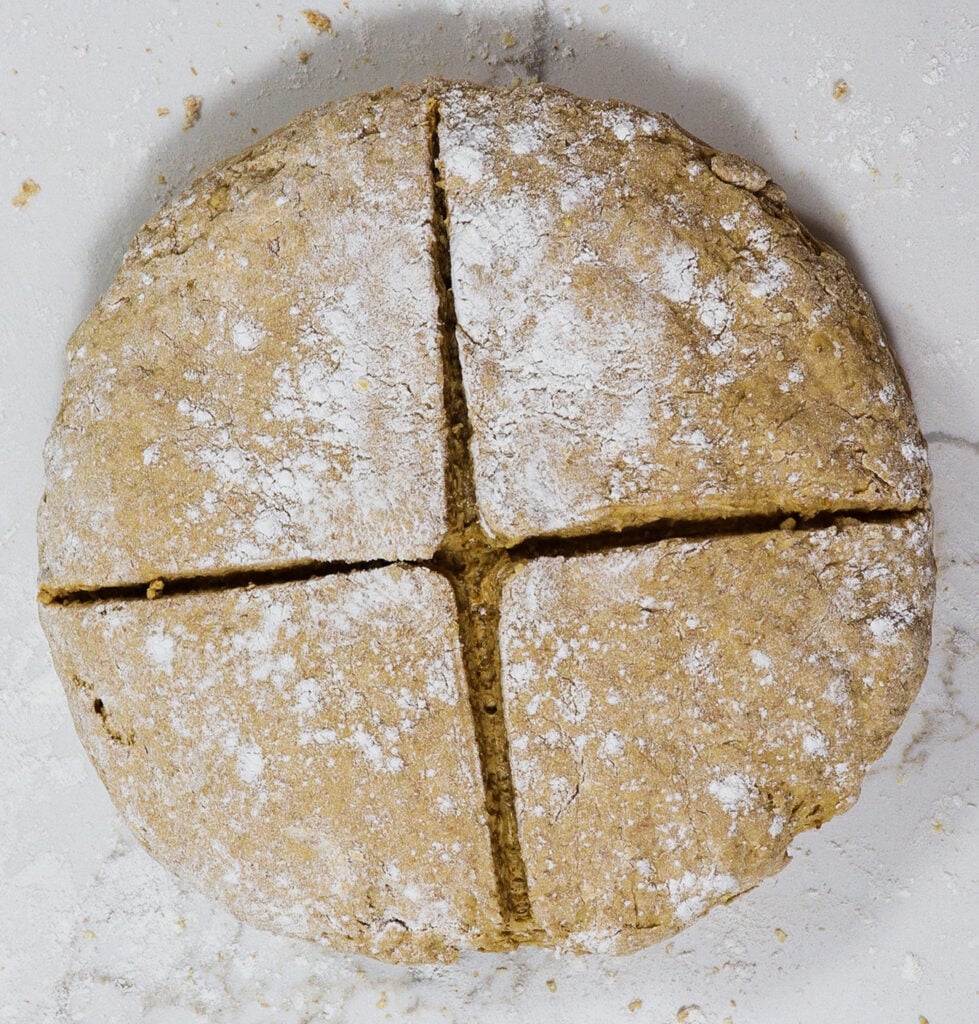 molasses soda bread, irish brown soda bread