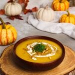 butternut squash soup with fennel, soup with fennel and leeks, elven food recipes