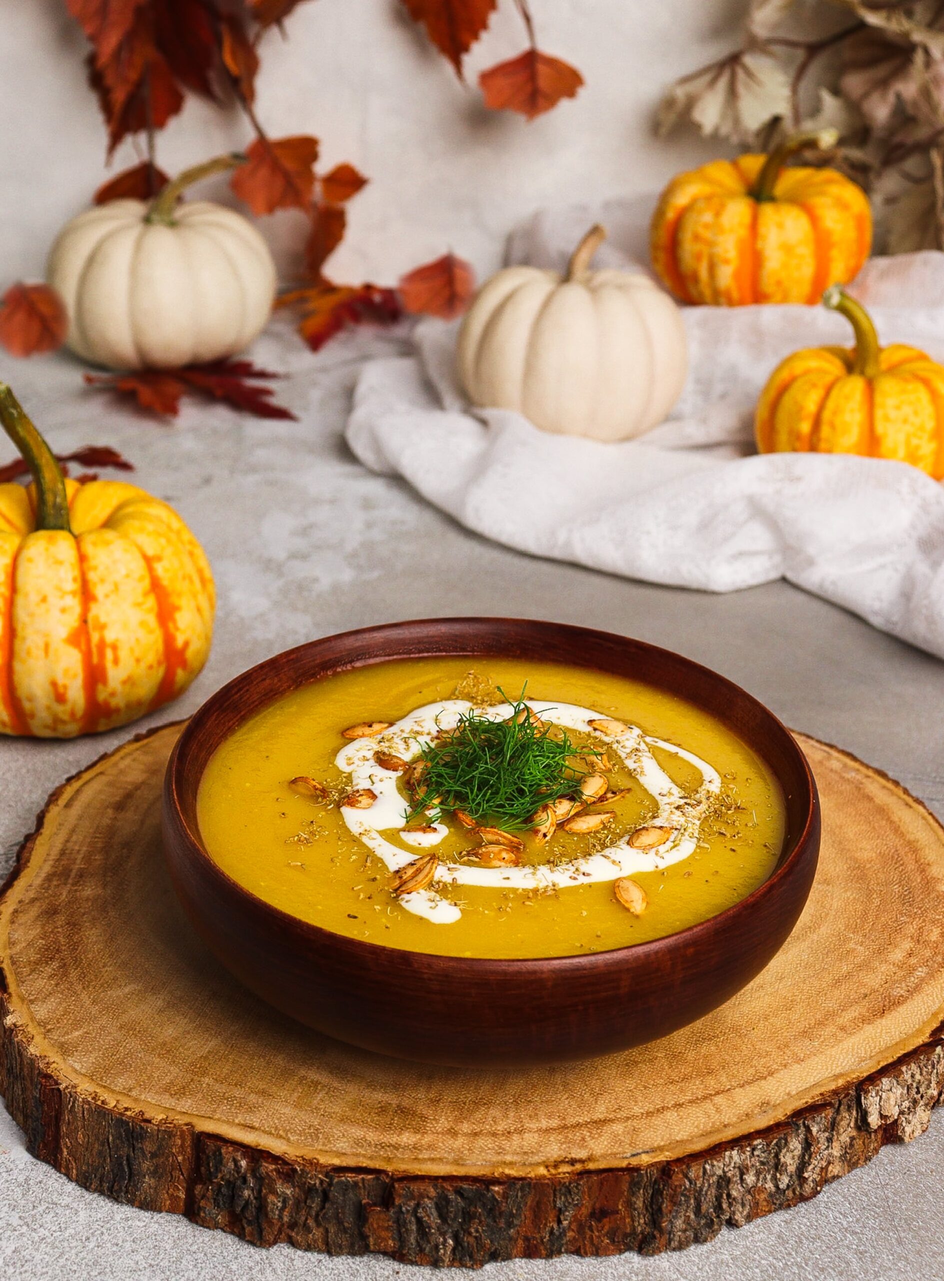 butternut squash soup with fennel, soup with fennel and leeks, elven food recipes