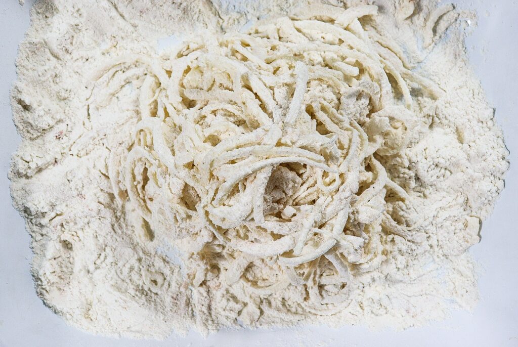 mashed potatoes with crispy onions