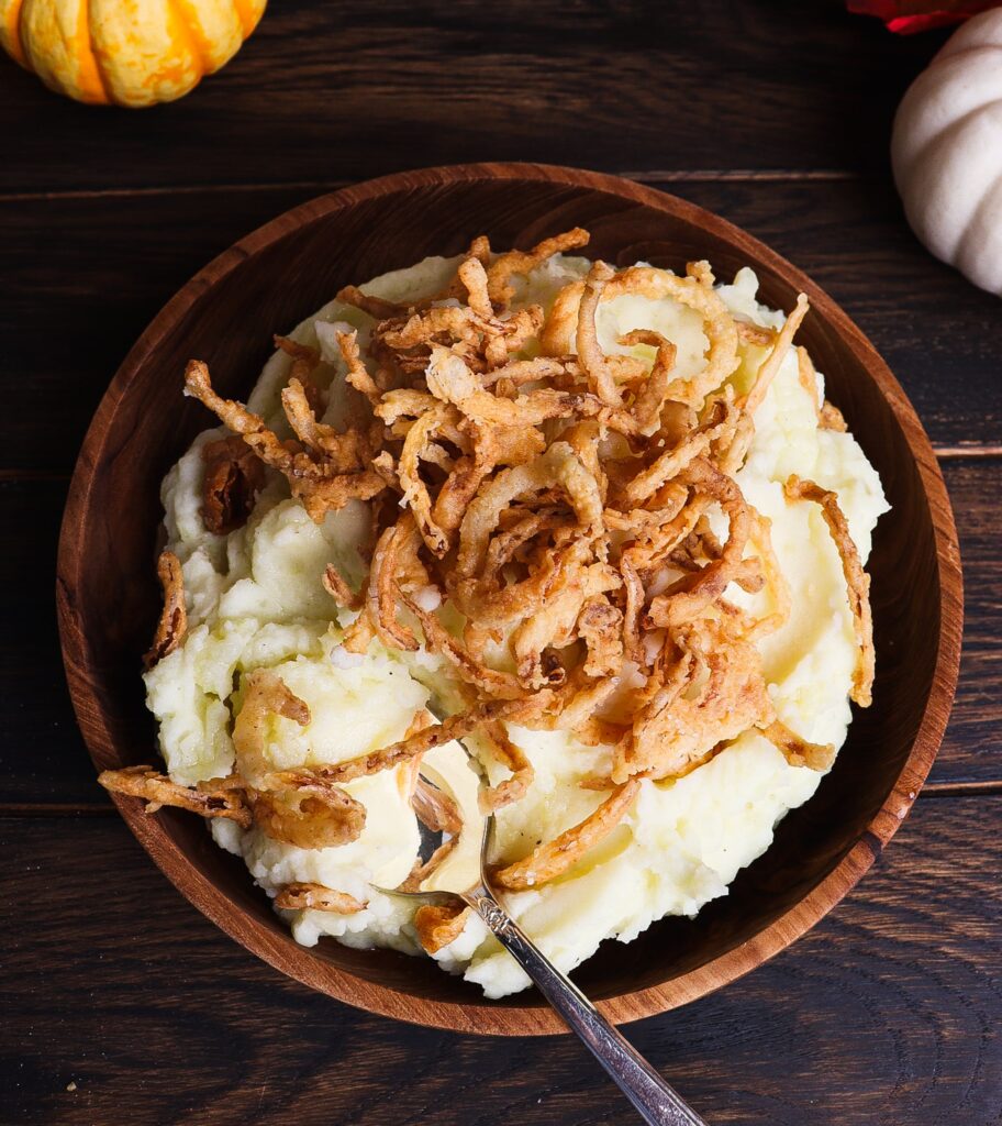 thanksgiving mashed potatoes, sleepy hollow recipes, buttermilk mashed potatoes