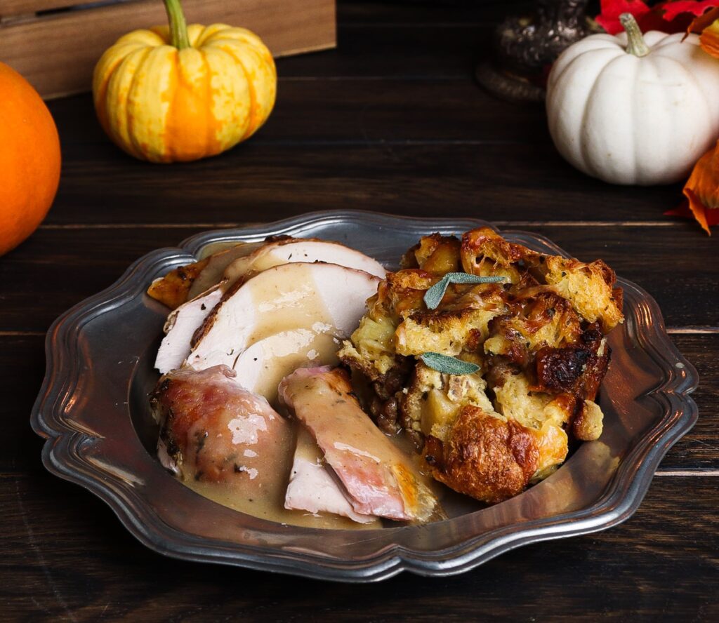 butter and herb roasted turkey, sleepy hollow turkey recipes