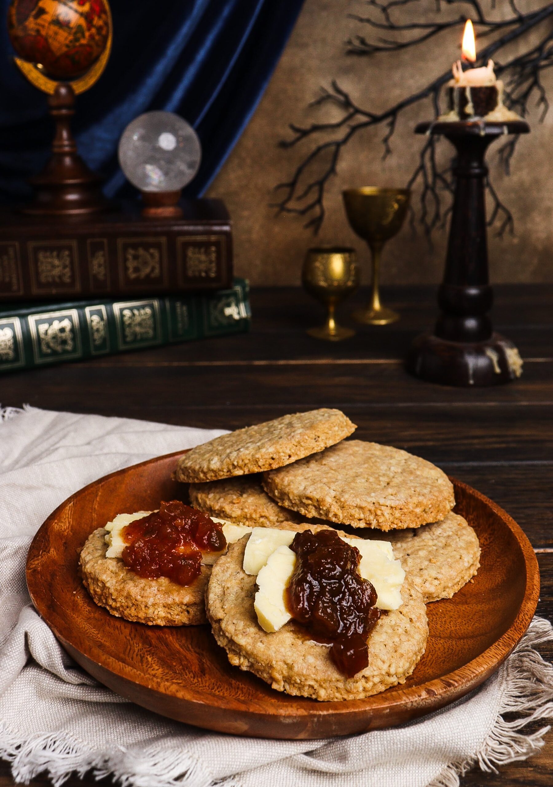 oatcakes, recipe scottish oatcakes, frankenstein recipes