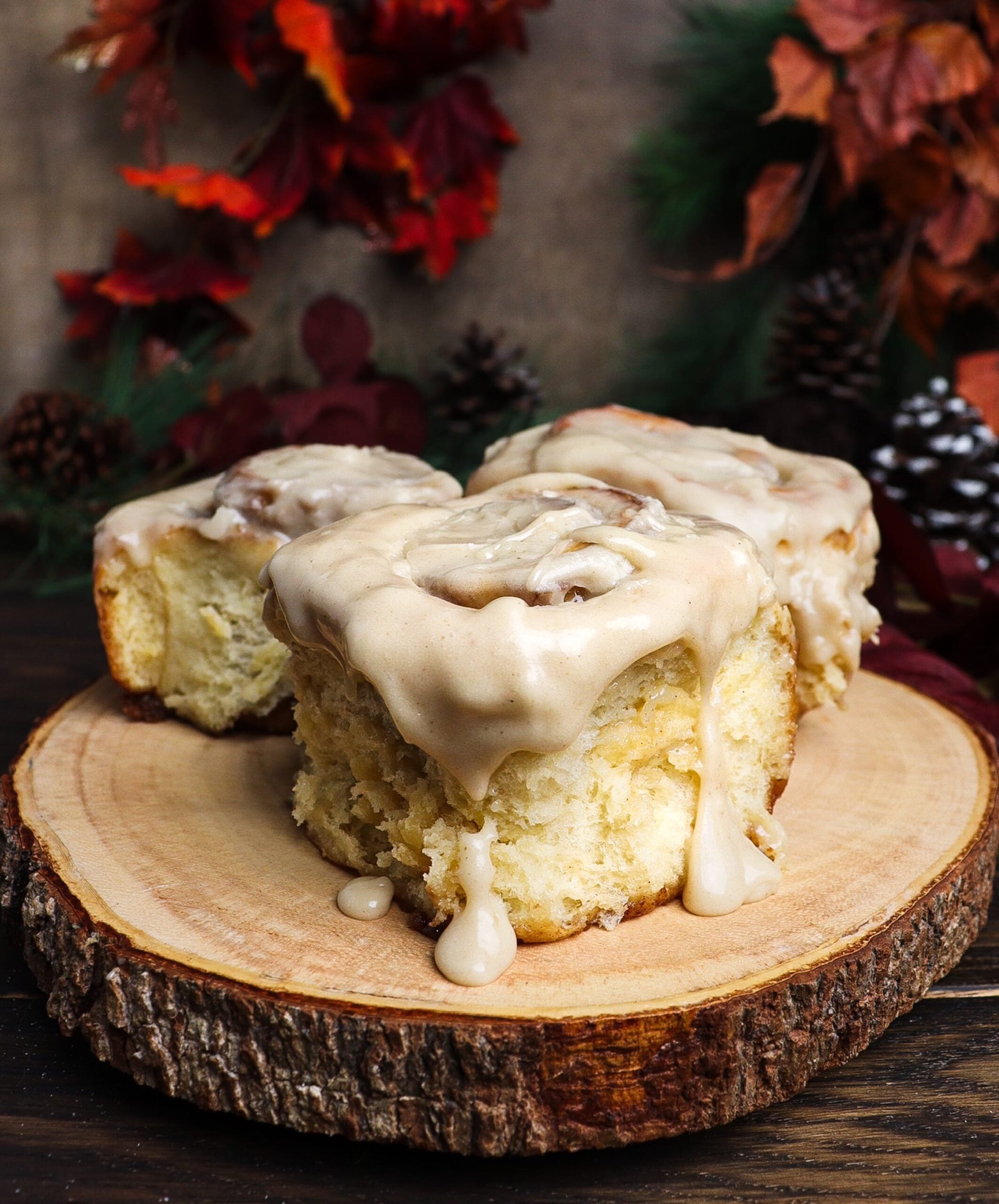 Chestnut Cinnamon Rolls