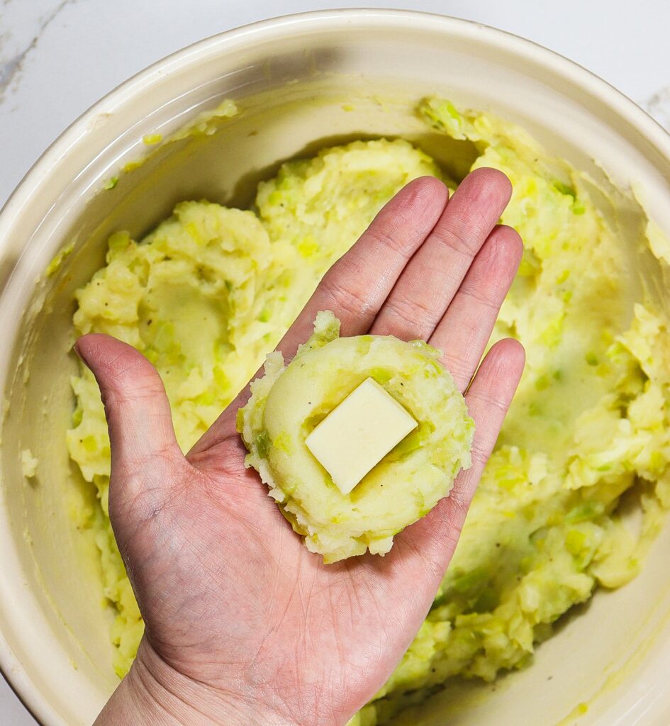 cheesy mashed potato croquettes, winter appetizer