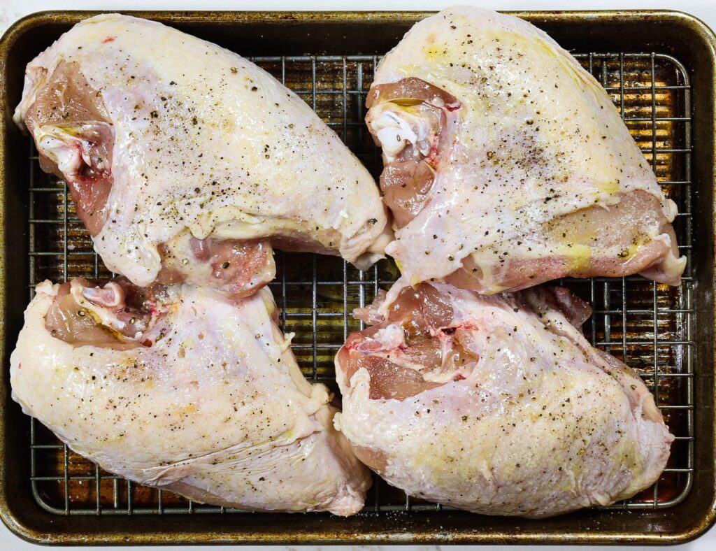dry brine chicken