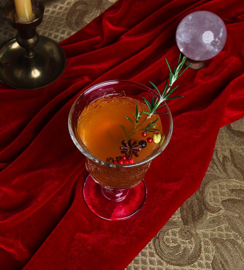 mulled spiced white wine, world of warcraft recipes, fantasy inspired recipes