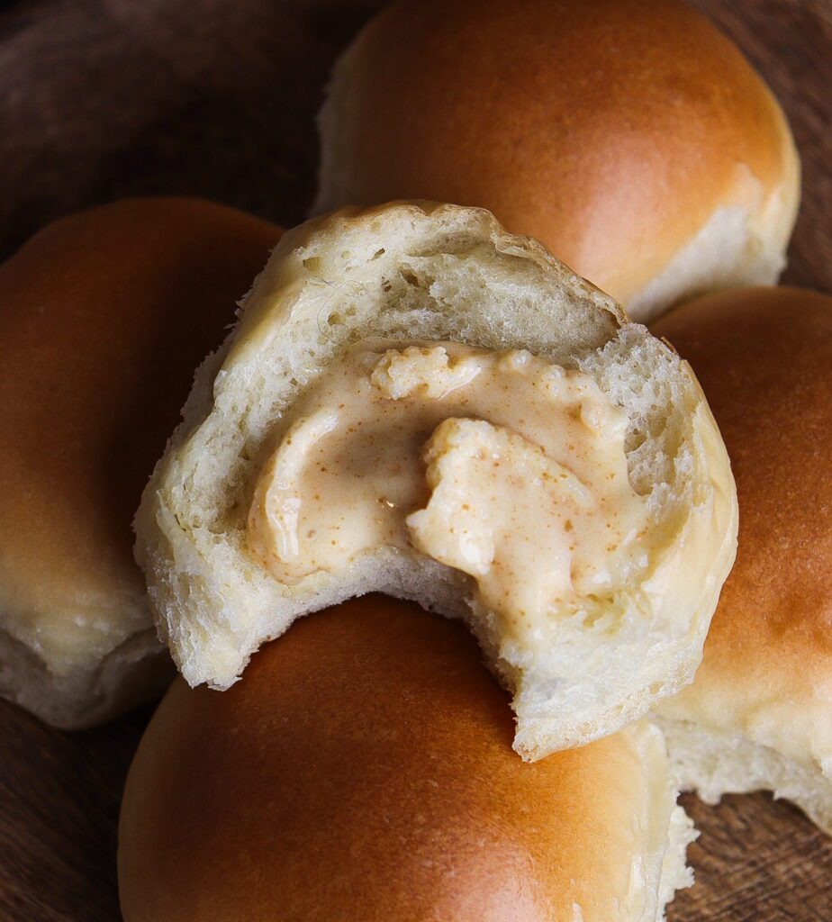 whipped brown butter recipe, literary recipe, brown butter dinner rolls