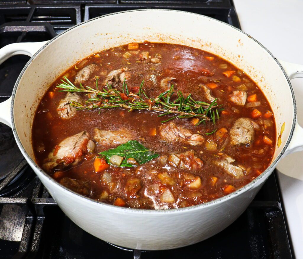 slowly braised lamb ragu, lamb and fennel ragu, braised lamb ragu
