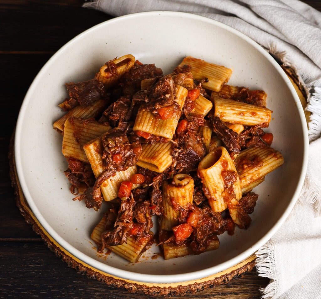 lamb and fennel ragu, braised lamb ragu