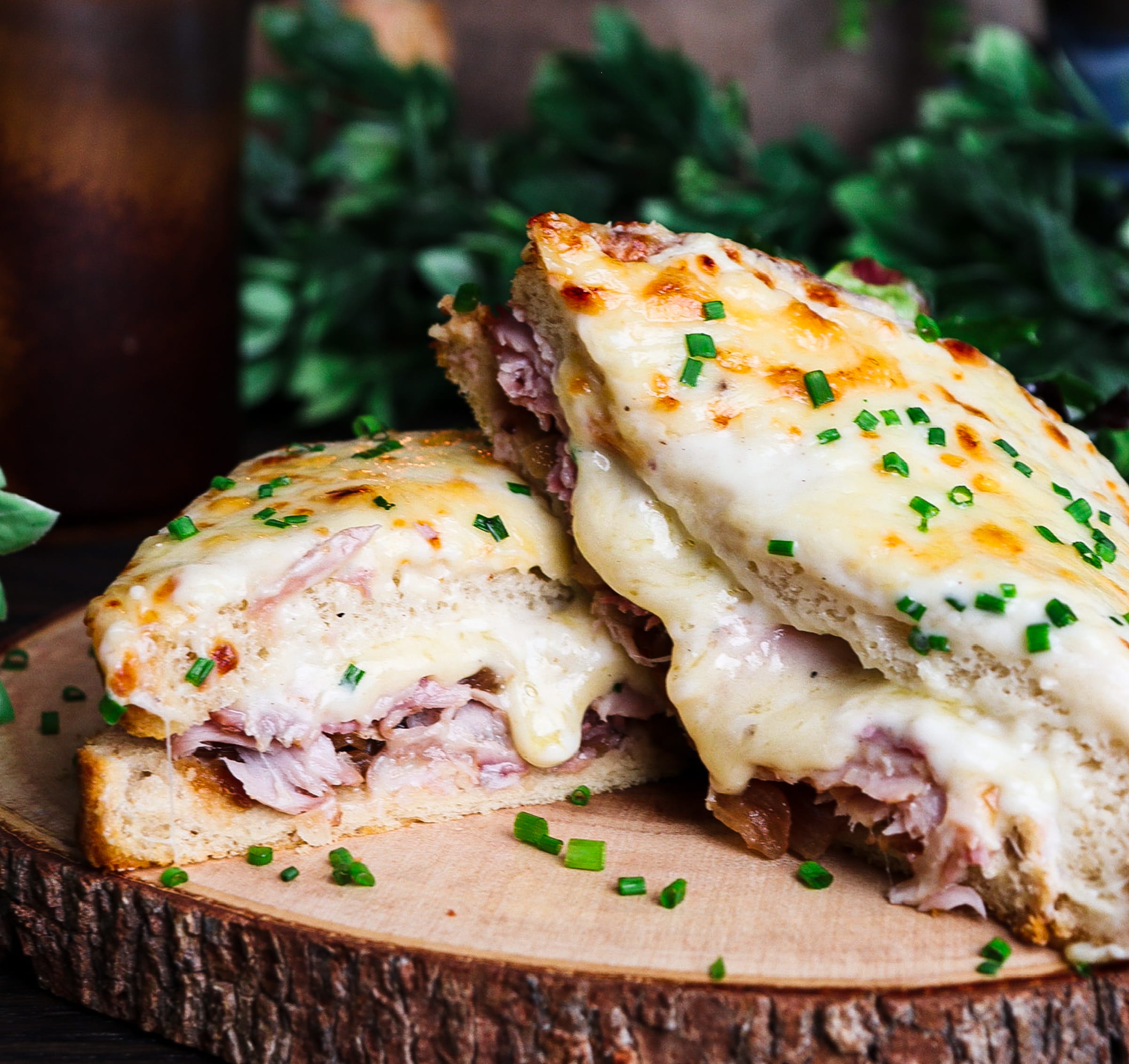 Croque Monsieur with Apple Shallot Jam | Cozy Winter Lunch