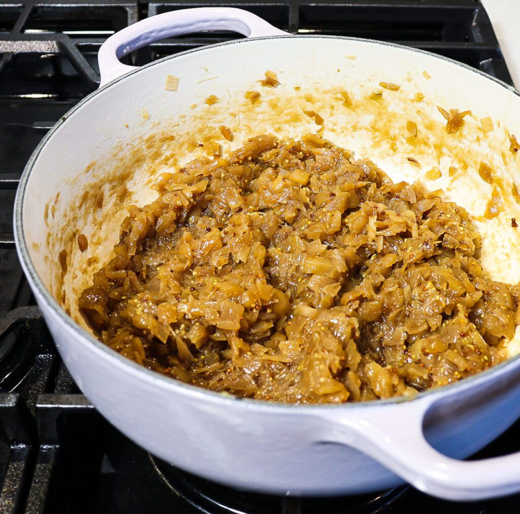 apple shallot jam, shallot jam recipe