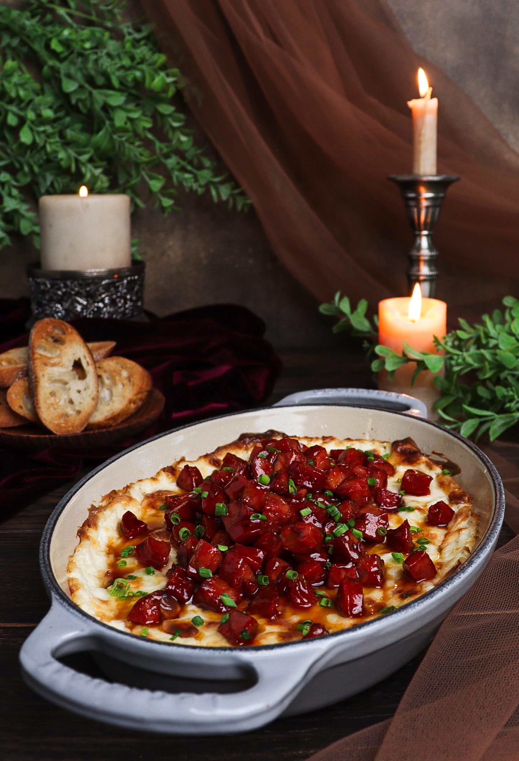 honey chorizo, baked manchego cheese, princess bride recipes