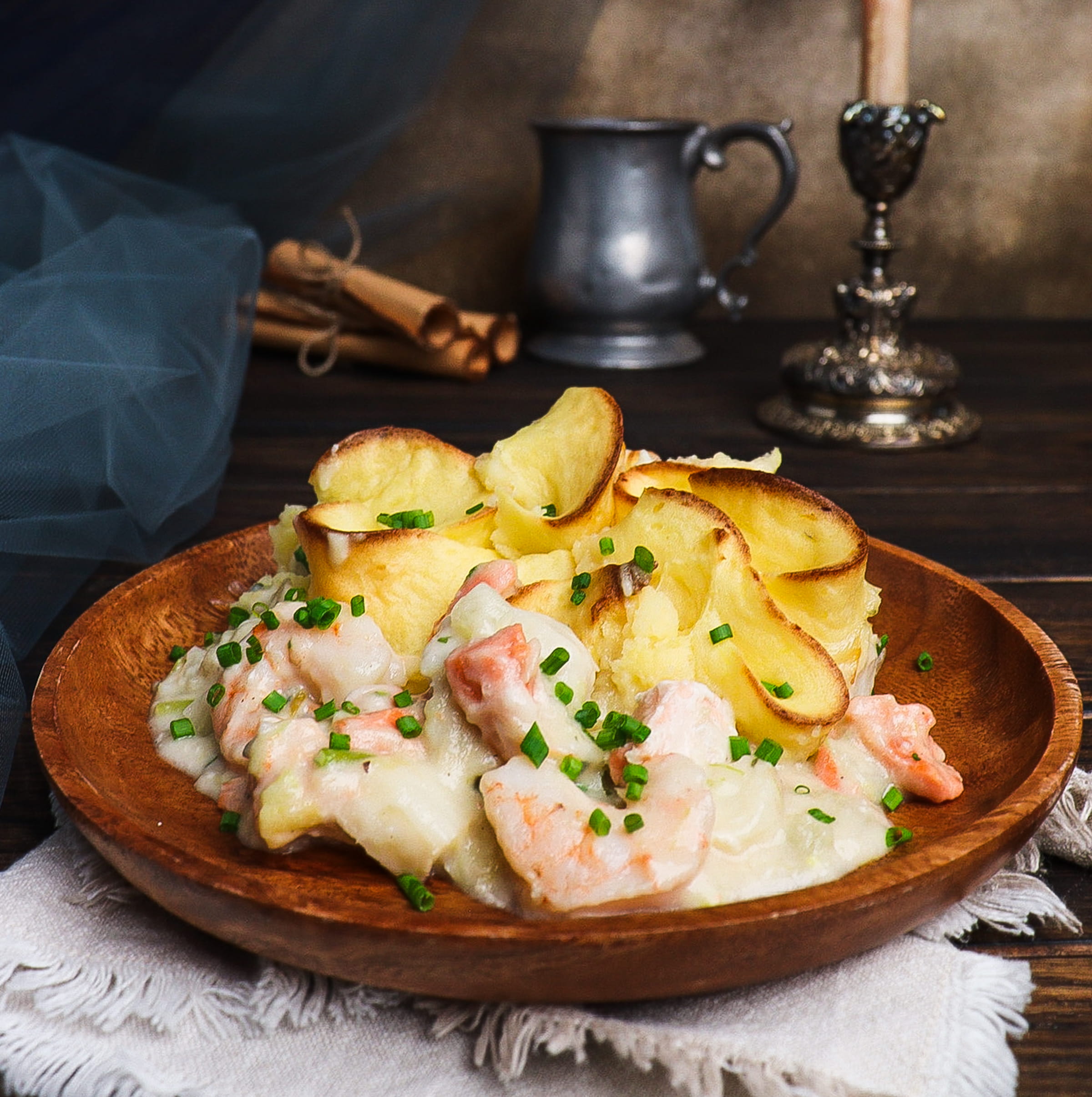 leek and fish pie, dread pirate roberts, princess bride recipes