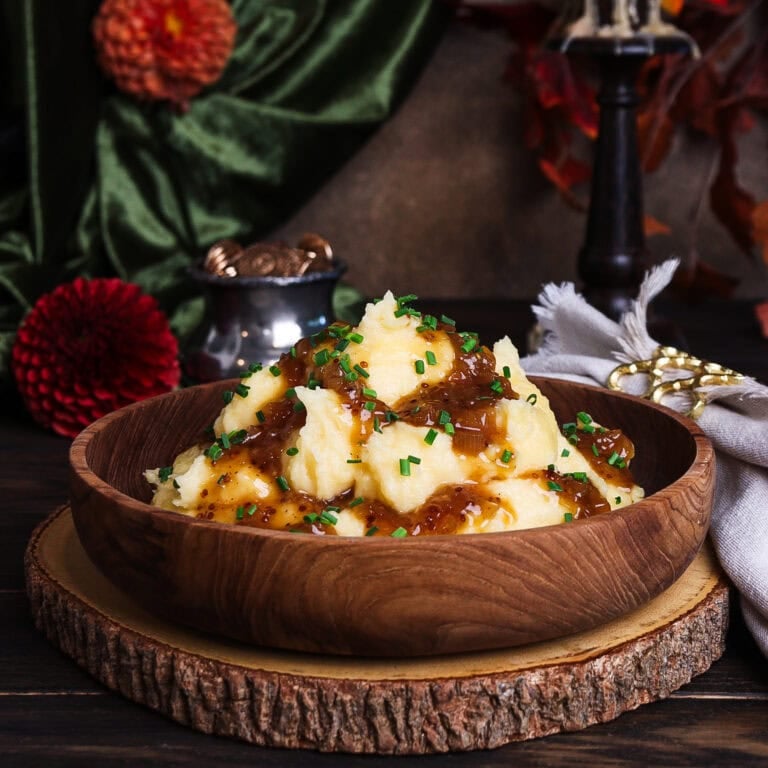 Cheddar Ale Mashed Potatoes