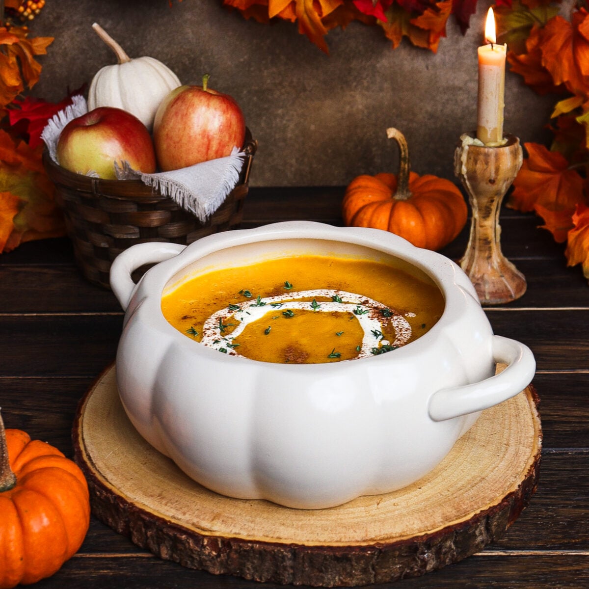Autumn Harvest Bisque